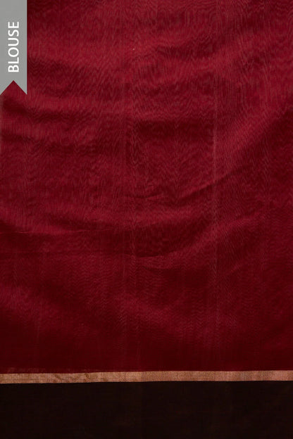 Anuradha — Maroon Handloom Silk
