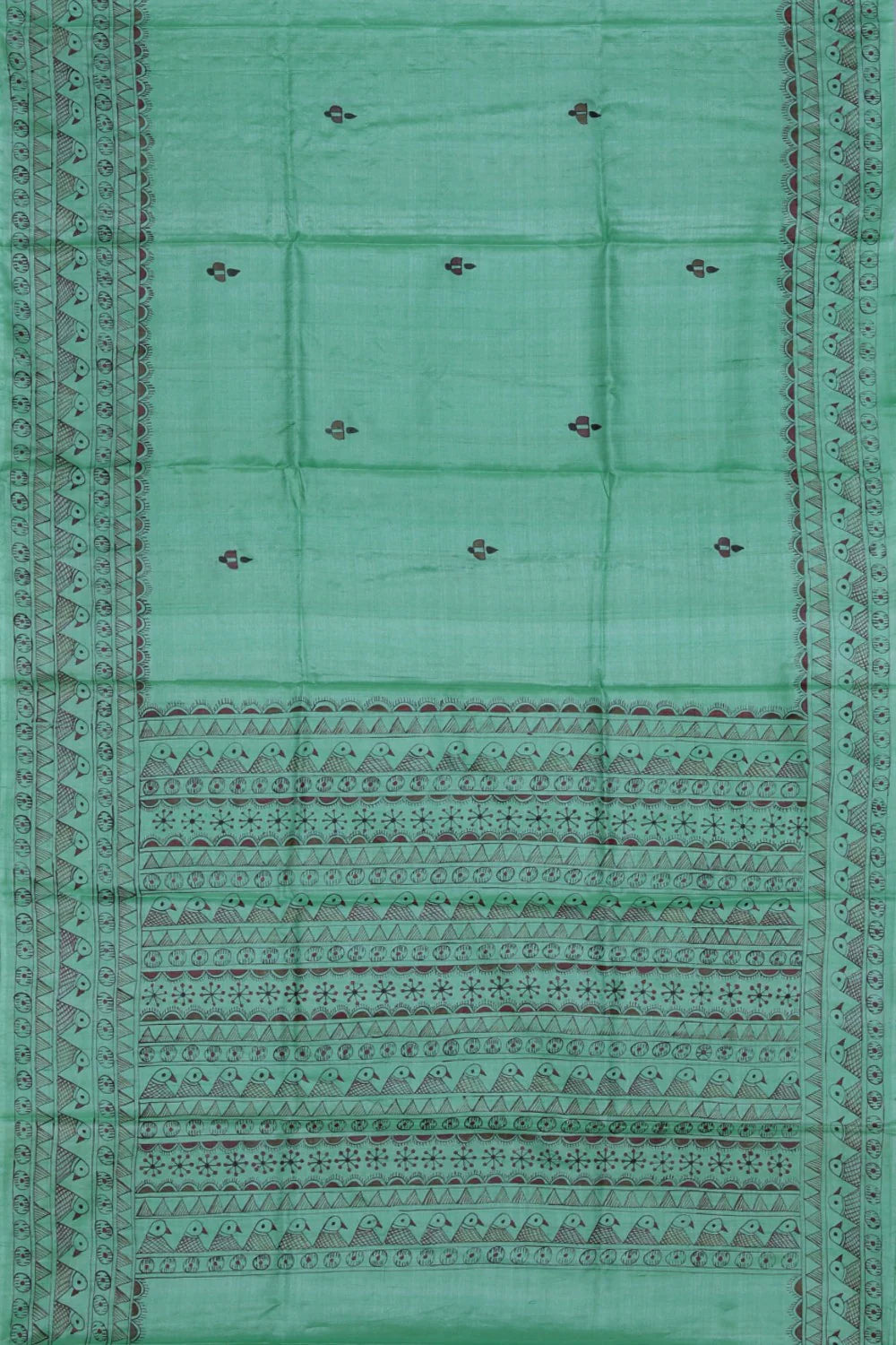 Pallavi — Pista Green Tussar