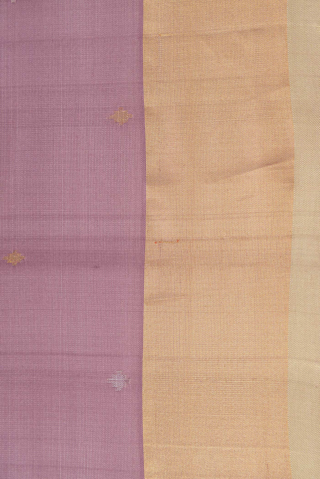 Sandhya Mauve Mysore Silk flat lay