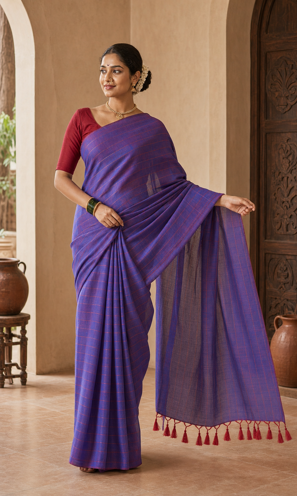 Neeloffar Violet Maheshwari worn front