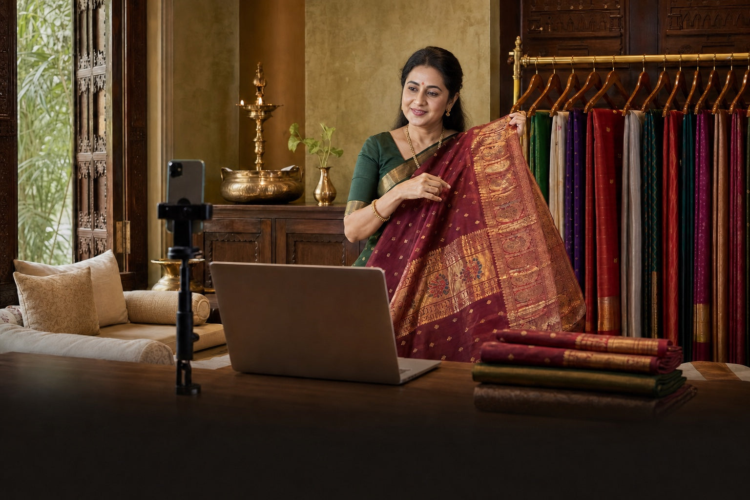 Personal video shopping appointment with Niruti