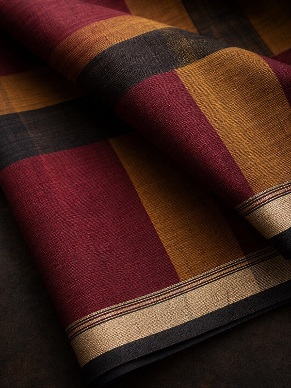 Chettinad cotton saree from Tamil Nadu