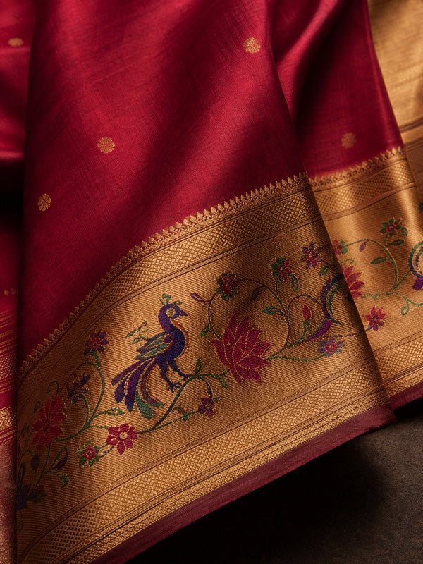 Paithani silk saree from Yeola, Maharashtra